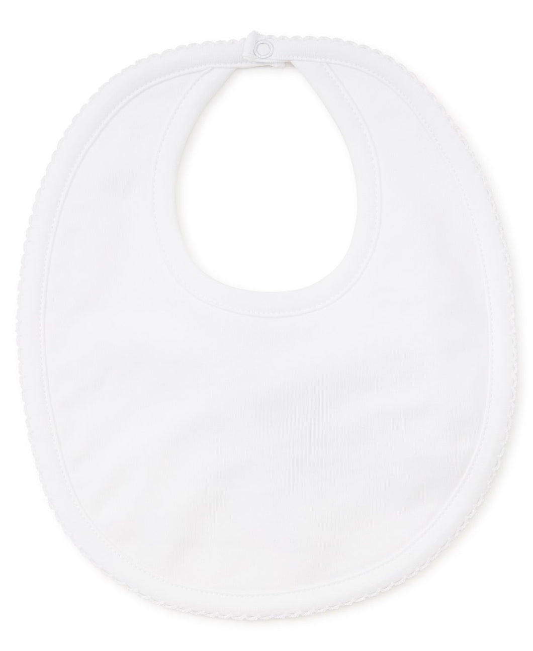 Kissy Kissy Basic Bib White