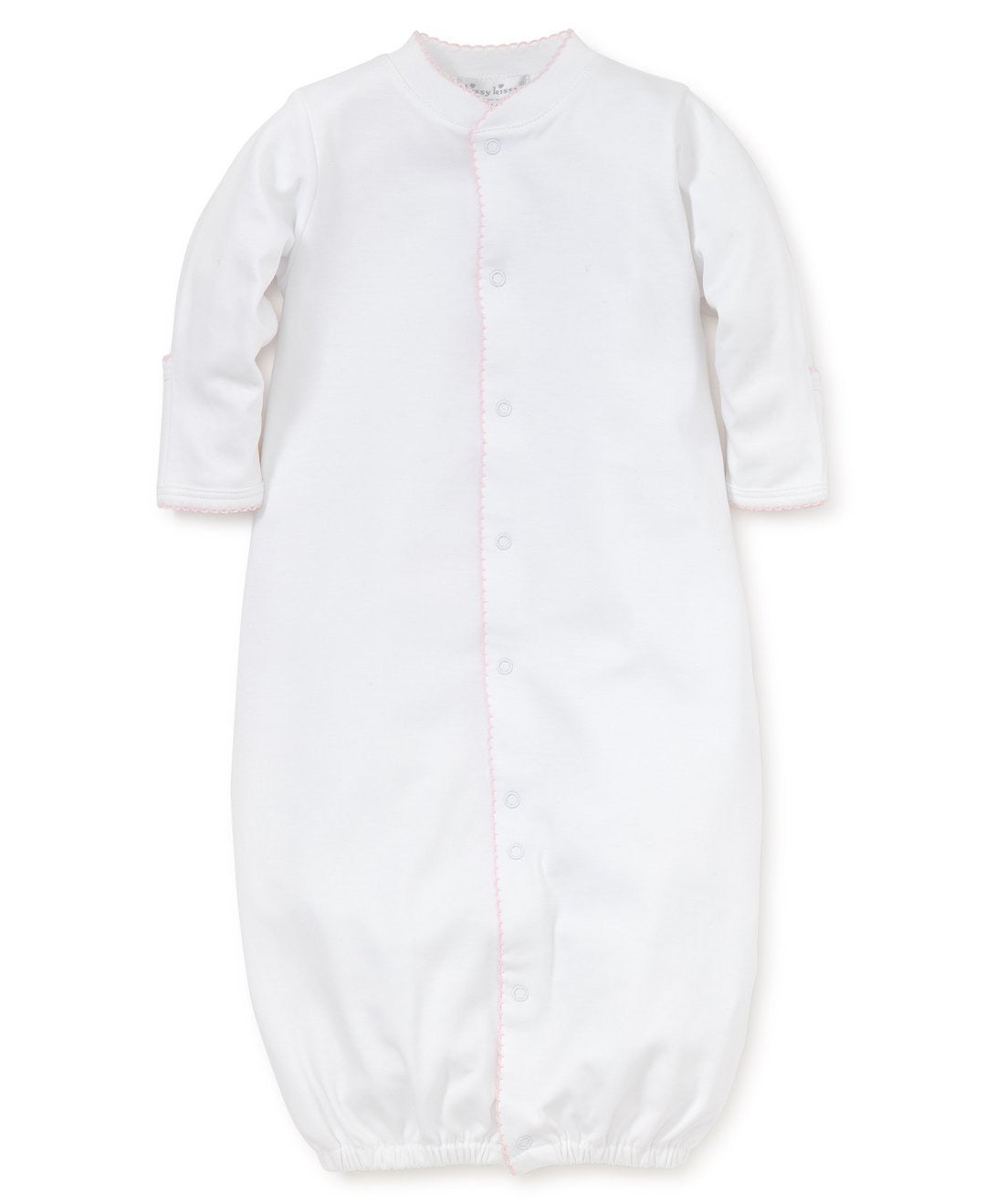 Kissy Kissy Basic Convertible Gown-White/Pink