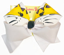 Two Sisters Tiger Face Bow