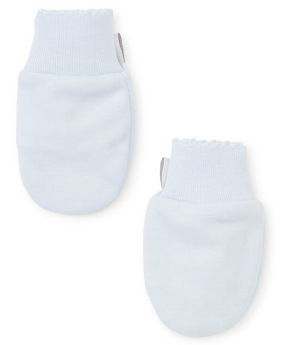Kissy Kissy Basic Mittens Lt Blue