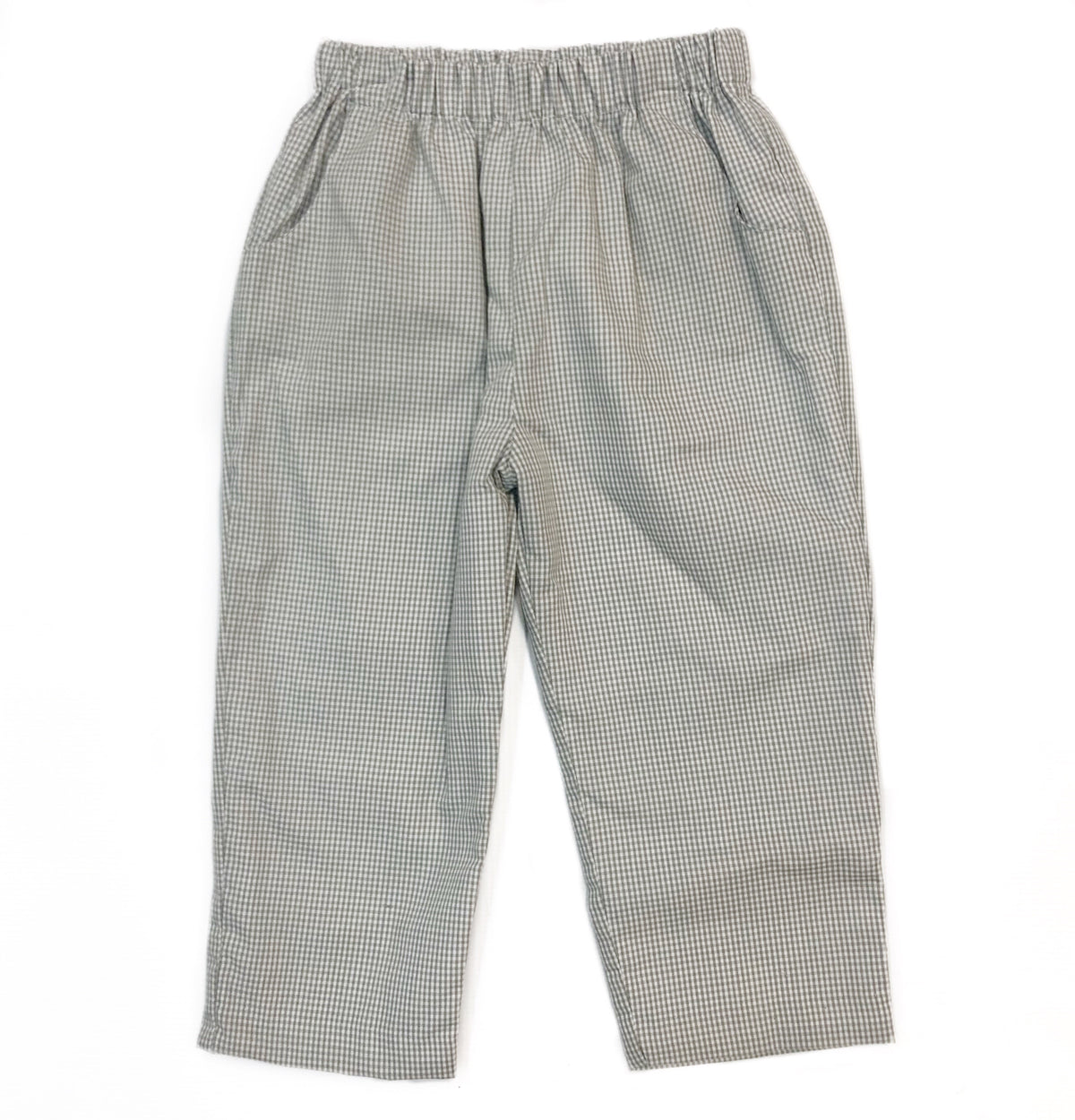 Banbury Cross Grey Gingham Pant