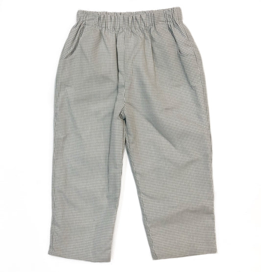 Banbury Cross Grey Gingham Pant