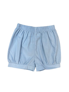 Zuccini Light Blue Corduroy Banded Shorts