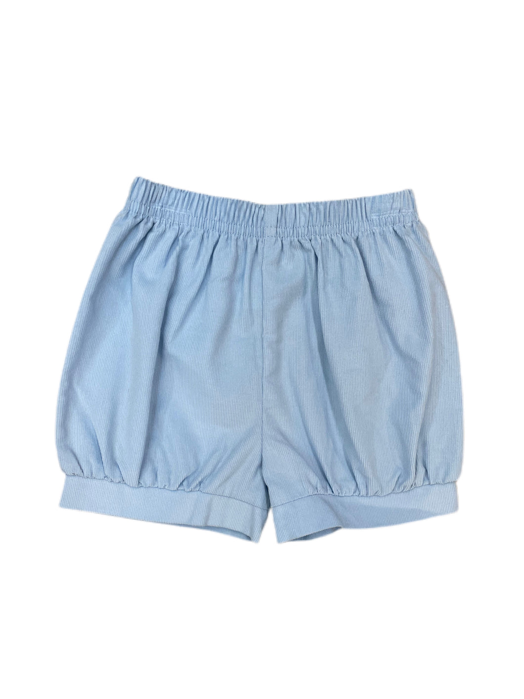 Zuccini Light Blue Corduroy Banded Shorts