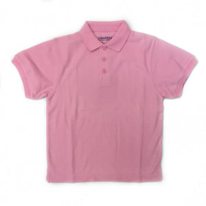 Universal Solid Polo Shirt Pink