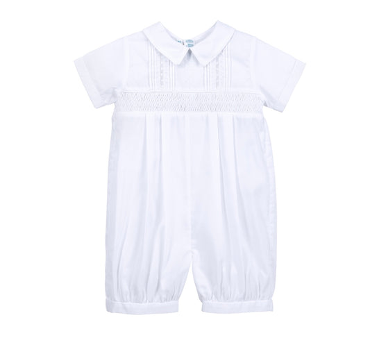 Feltman Brothers White Boys Wedding Romper