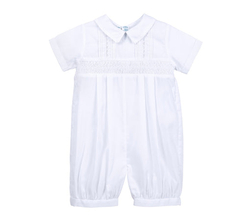 Feltman Brothers White Boys Wedding Romper