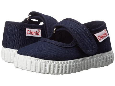 Cienta Girls Navy Canvas Shoe