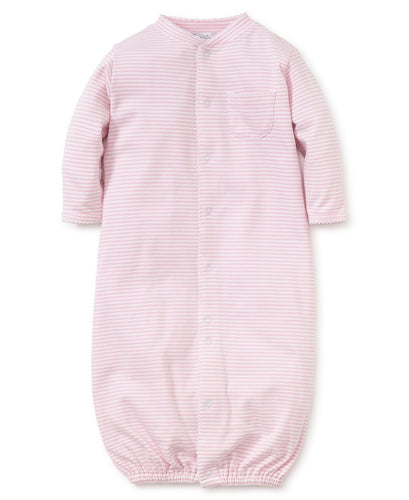 Kissy Kissy Striped Convertible Gown Pink