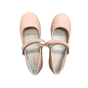 Kimey Ballet Shoe w/ Velcro Strap-Pearly Rose
