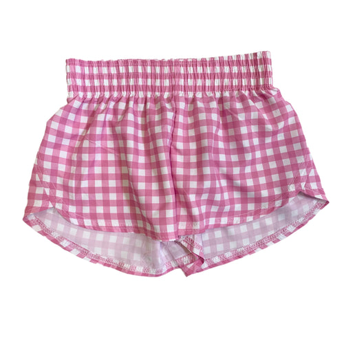 Azarhia Pink Gingham Shorts