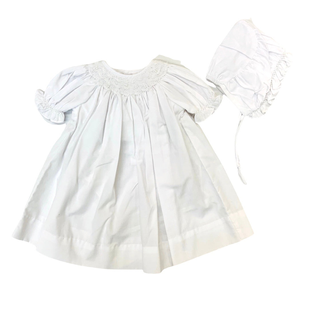 Petit Ami White Bishop Daygown