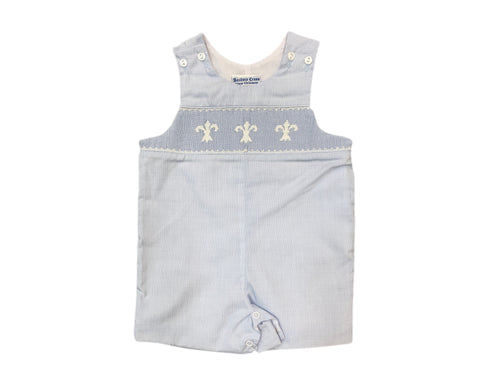 Banbury Cross Fleur de Lis Shortall-Blue