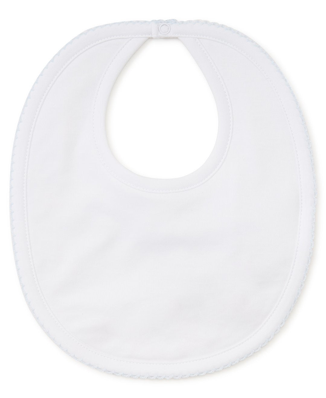 Kissy Kissy Basic Bib White/Blue