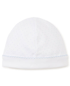 Kissy Kissy Dots Hat White/Blue