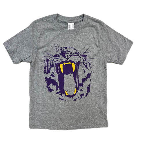 Sarah Ott Tiger's Roar Gray T-Shirt