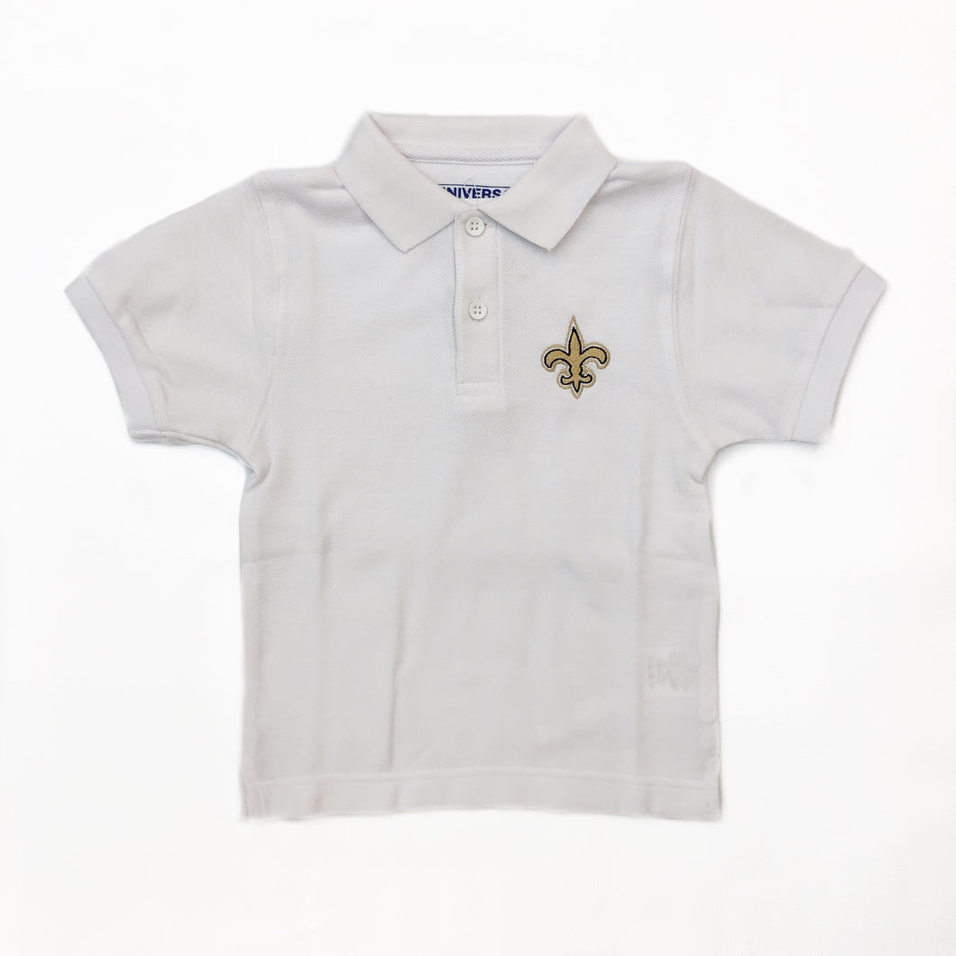 White Saints Gameday Polo