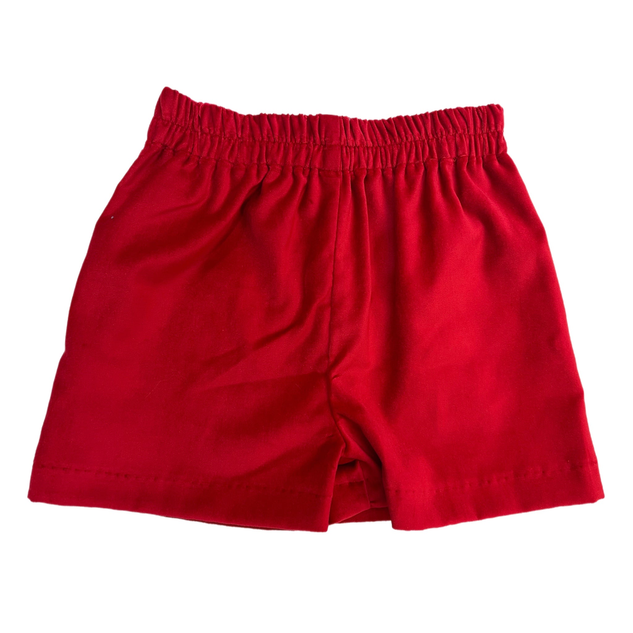 Funtasia Red Velveteen Shorts – banburycrosskids