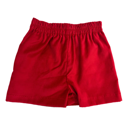 Funtasia Red Velveteen Shorts