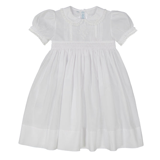 Feltman White Flower Girl Dress