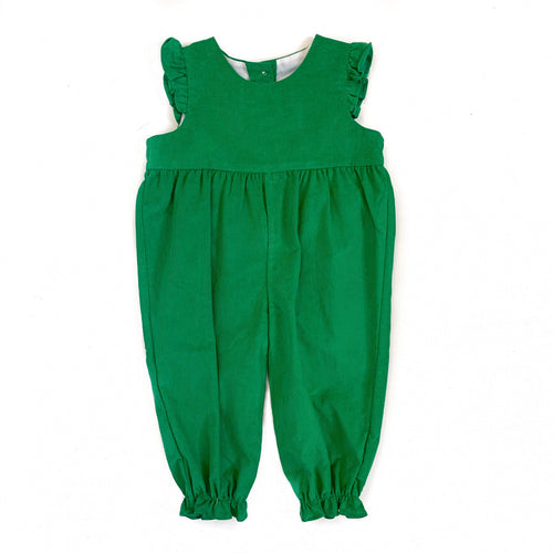 Banbury Cross Kelly Green Corduroy Girl Longall