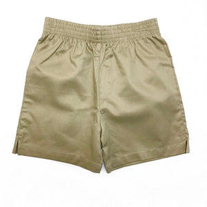 Luigi Sand Twill Shorts with Side Slit
