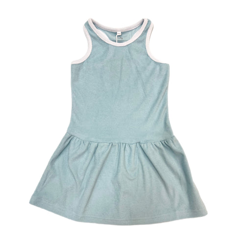 Honesty Terry Tennis Dress-Blue/White