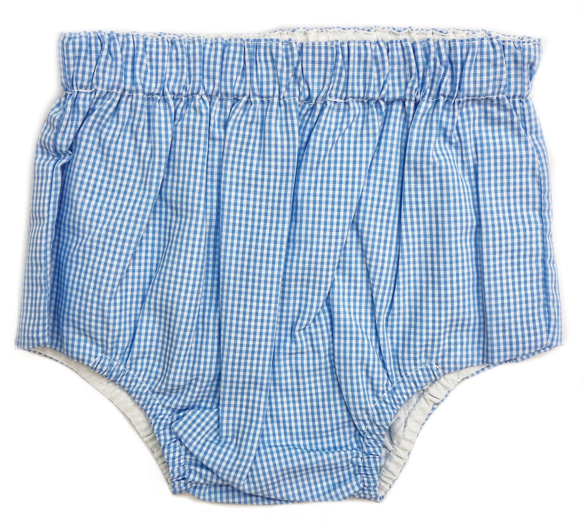 Baby Sen Blue Gingham Diaper Cover