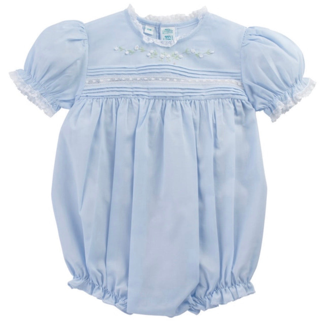 Feltman Blue Floral Bullions Bubble