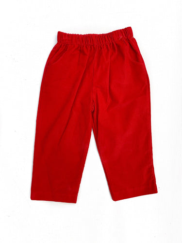 Banbury Cross Red Corduroy Pant