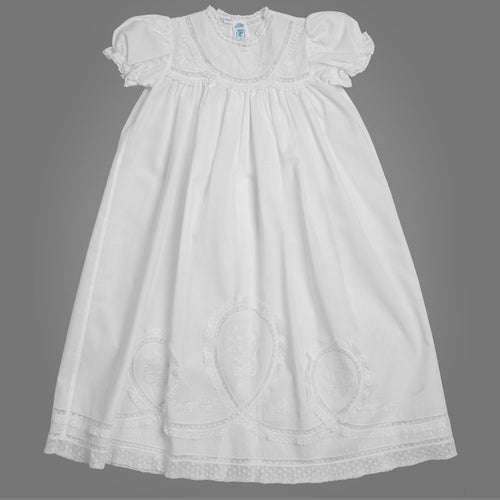 Feltman Lacy Yoke Baptism Gown