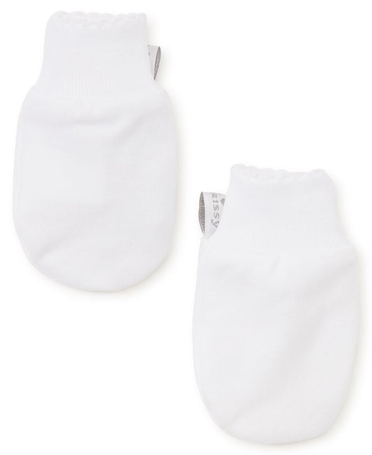 Kissy Kissy Basic Mittens White