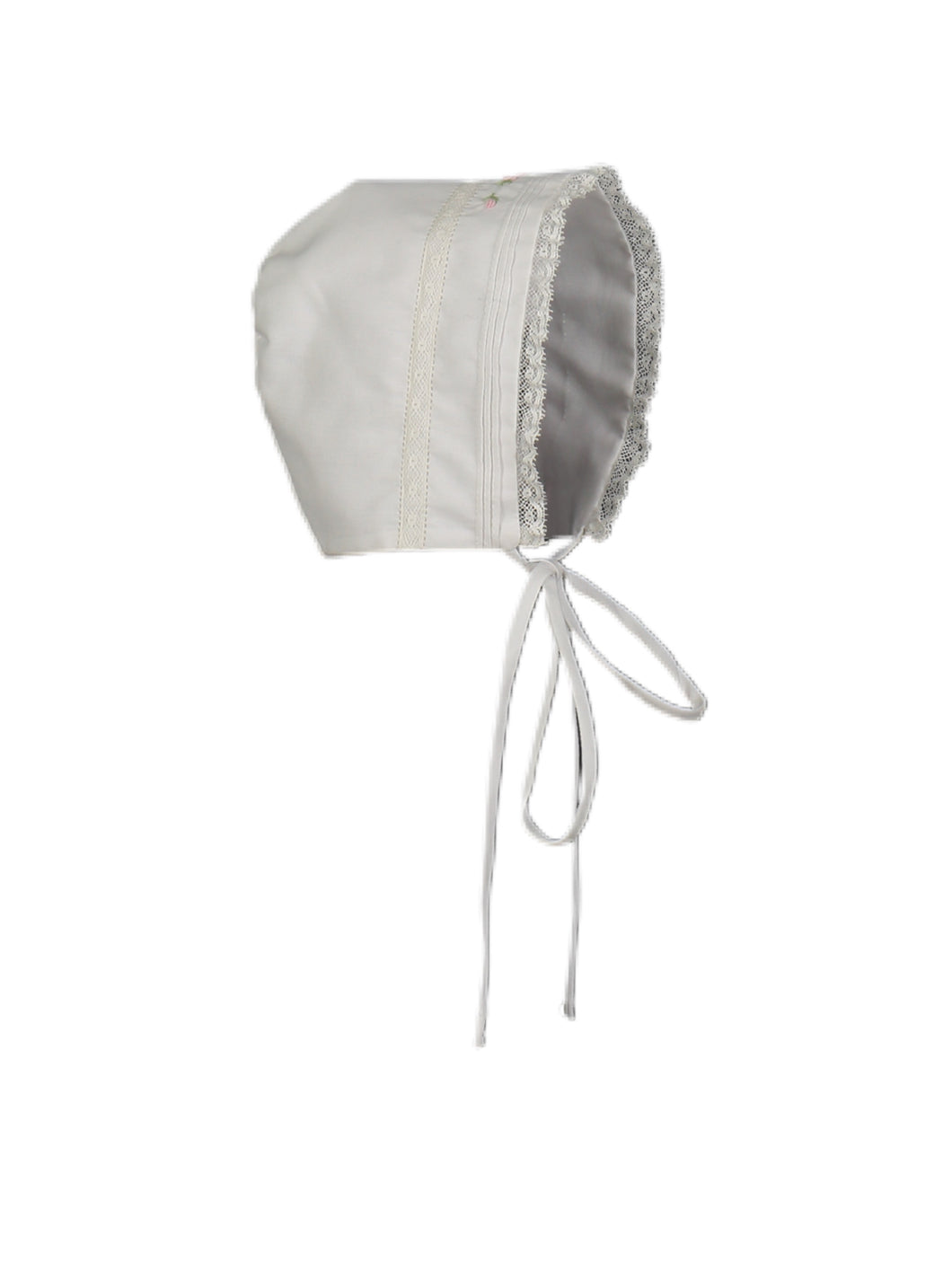 Feltman White Vintage Bonnet