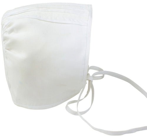 Feltman White Lace Insert Bonnet 5850