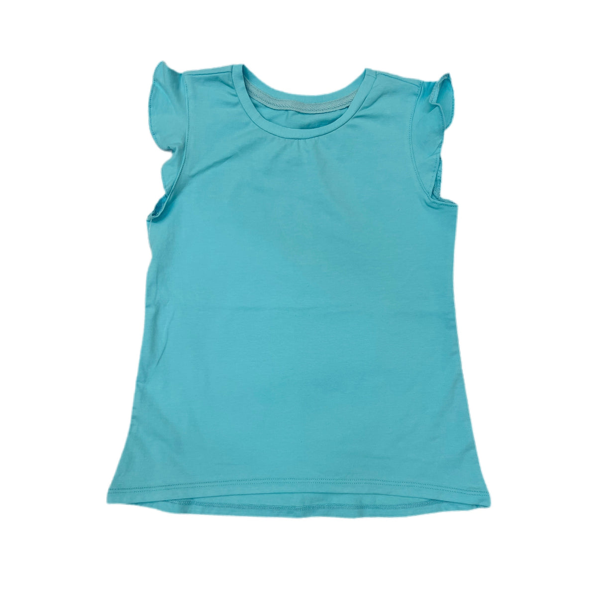 Azarhia Sky Blue Ruffle Shirt
