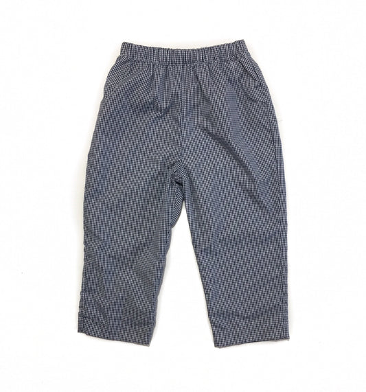 Banbury Cross Navy Gingham Pant