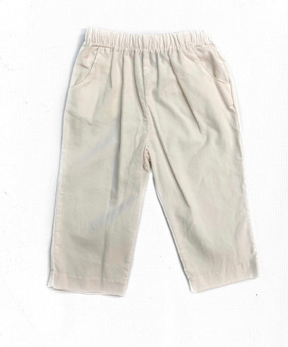 Banbury Corduroy White Pant