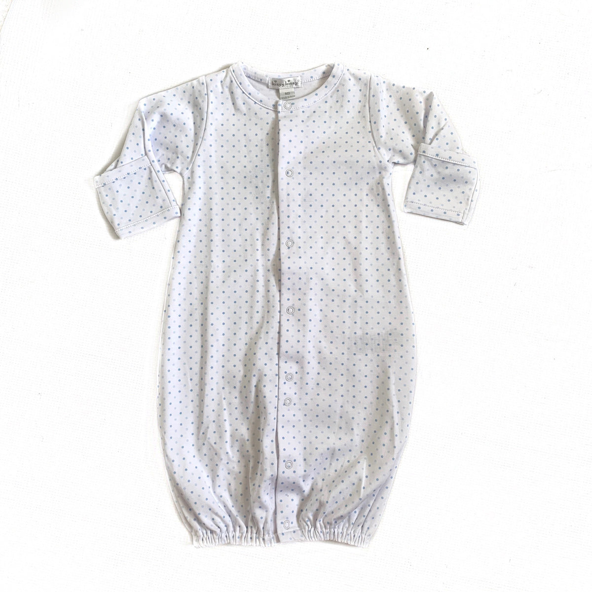 Kissy Kissy Blue Conv Dot Gown