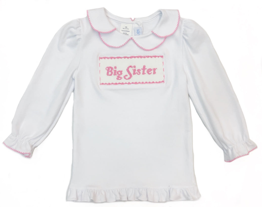 Vive la Fete Big Sister Smocked T-Shirt – banburycrosskids