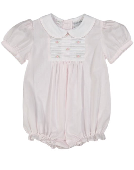 Friedknit Rosebud Tucked Bubble-Pink
