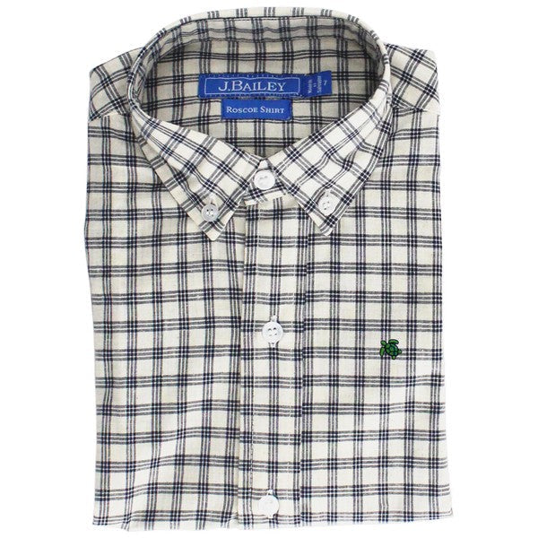 J. Bailey Fitz Windowpane Button Down