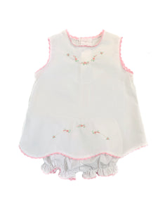Baby Sen Raelynn Dress-White