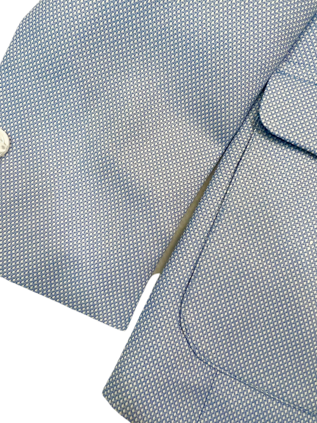 Leo & Zachary Sky Birdseye Boys Suit