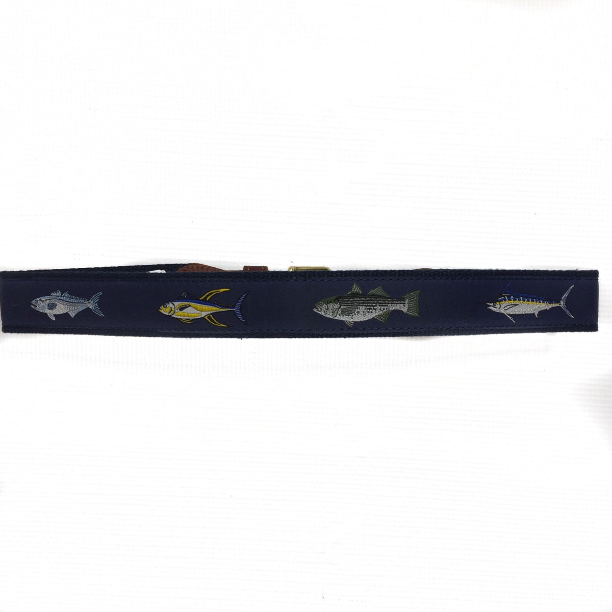 Ebinger Brothers Leather Woven Belt