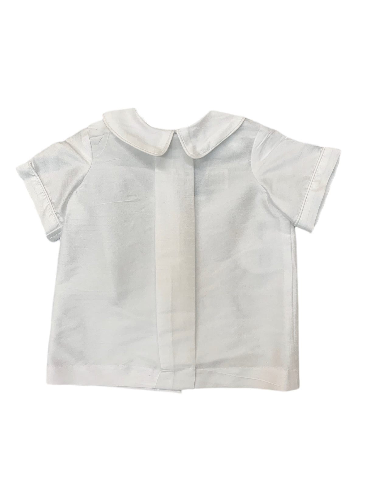Funtasia Too White Shantung Pleat Front Shirt