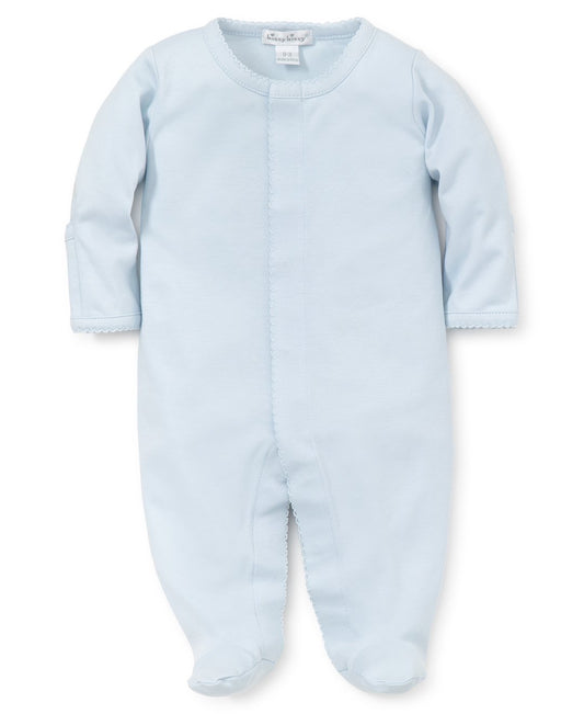 Kissy Kissy Basic Footie Blue