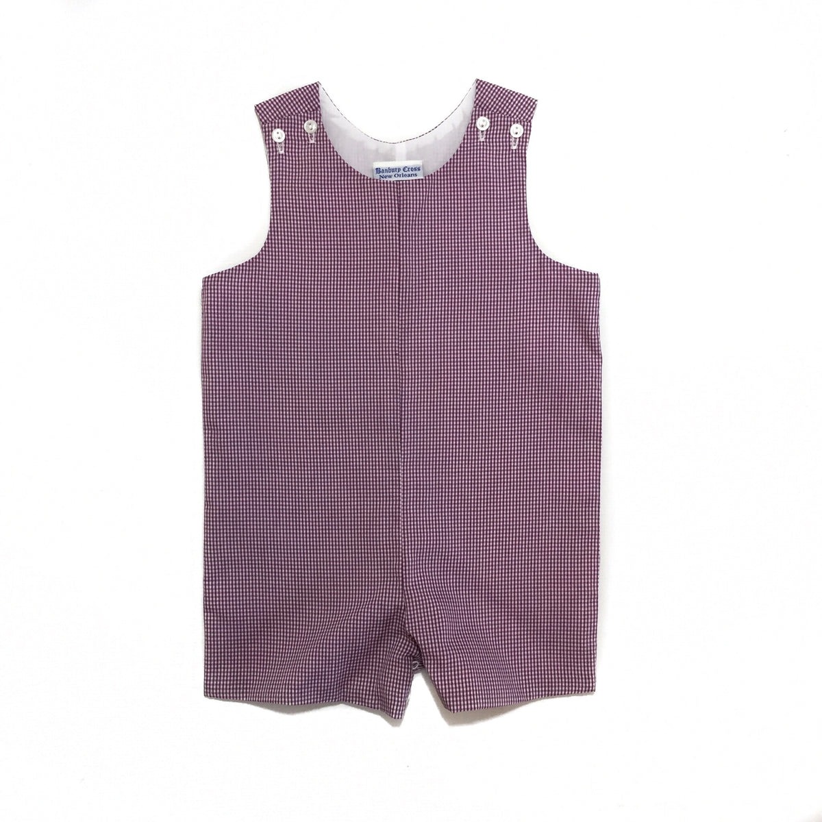 Banbury Basic Shortall Purple Check