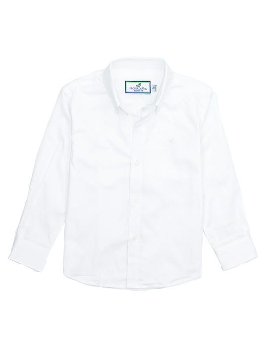 Properly Tied White Button Down