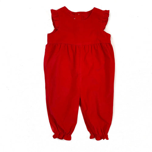 Banbury Cross Red Corduroy Girl Longall