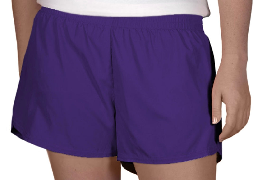 Women's Purple Athletic Shorts